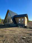 Cabana stil A-Frame si case din structura de lemn