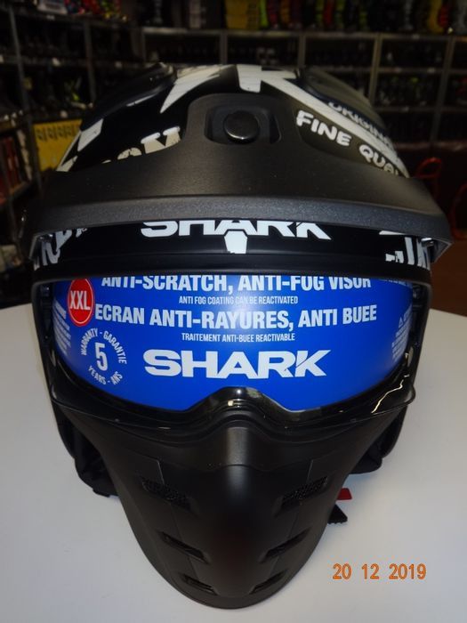 Shark x-drak каска мото off-road чопър рокер размери m l xl xxl нови