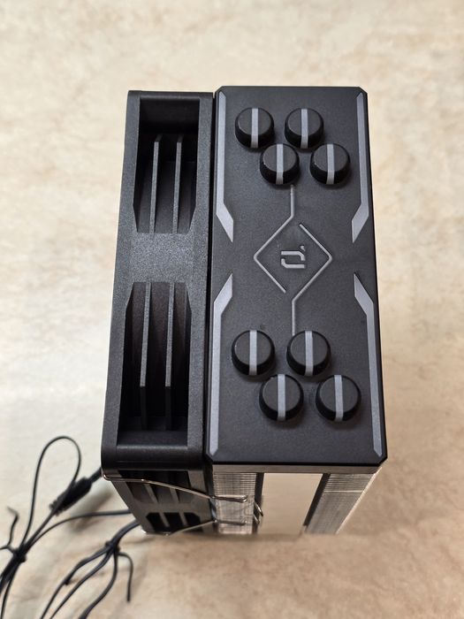 Cooler procesor Serioux 120 mm, aRGB, compatibil AMD si Intel, nou