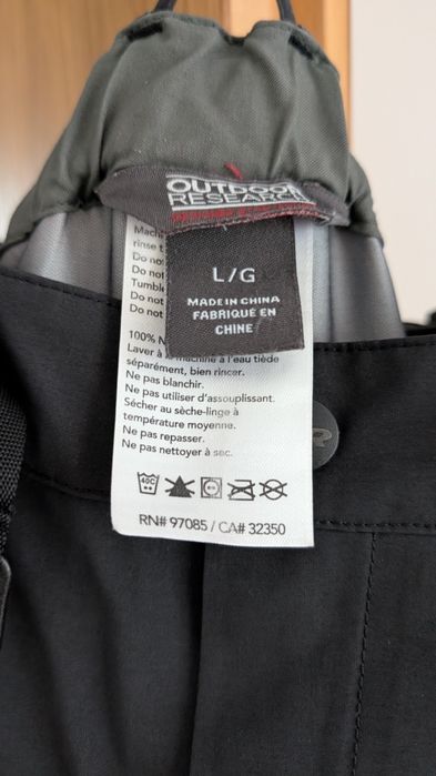 Pantaloni hardshell goretex