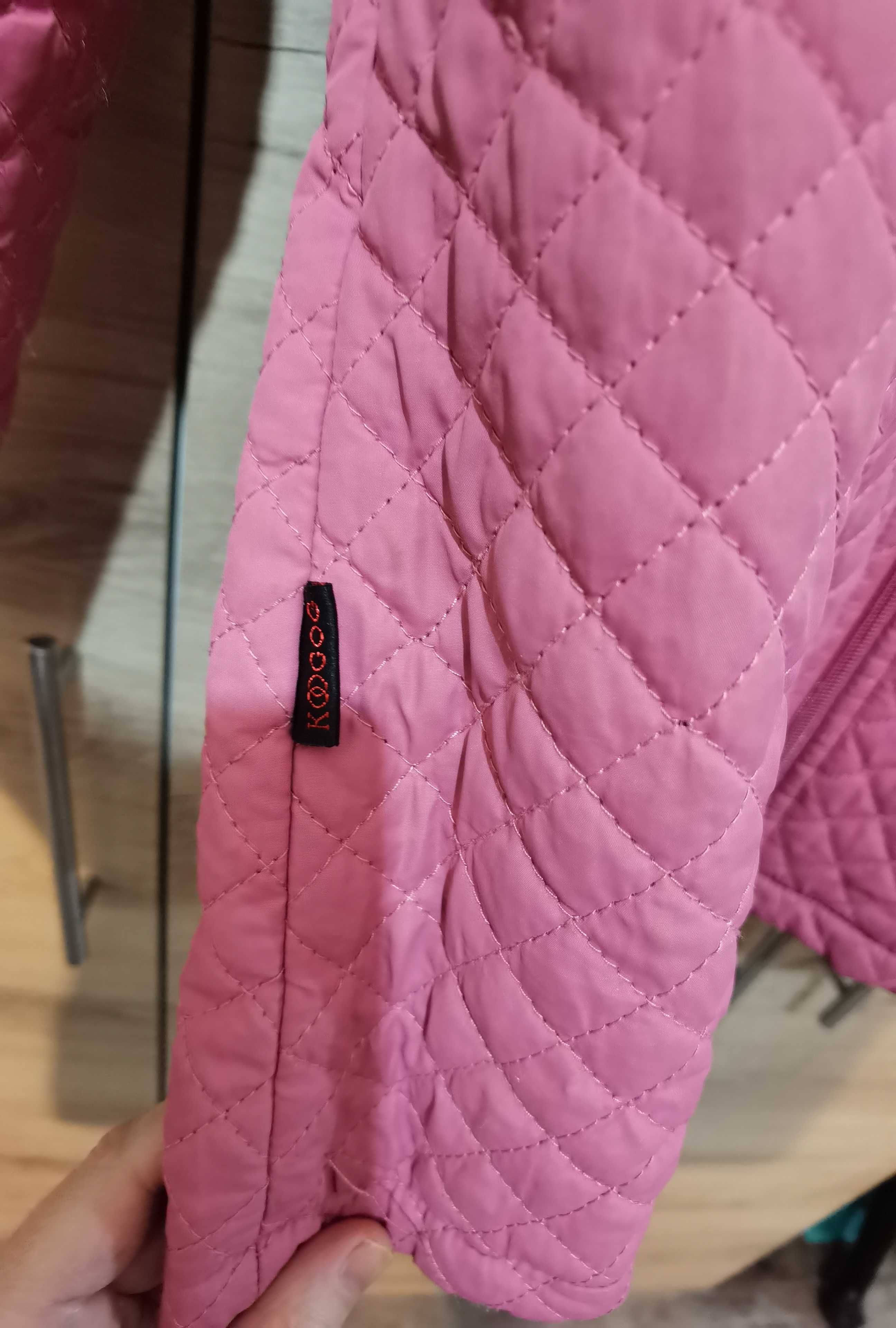 Розово късо дамско яке