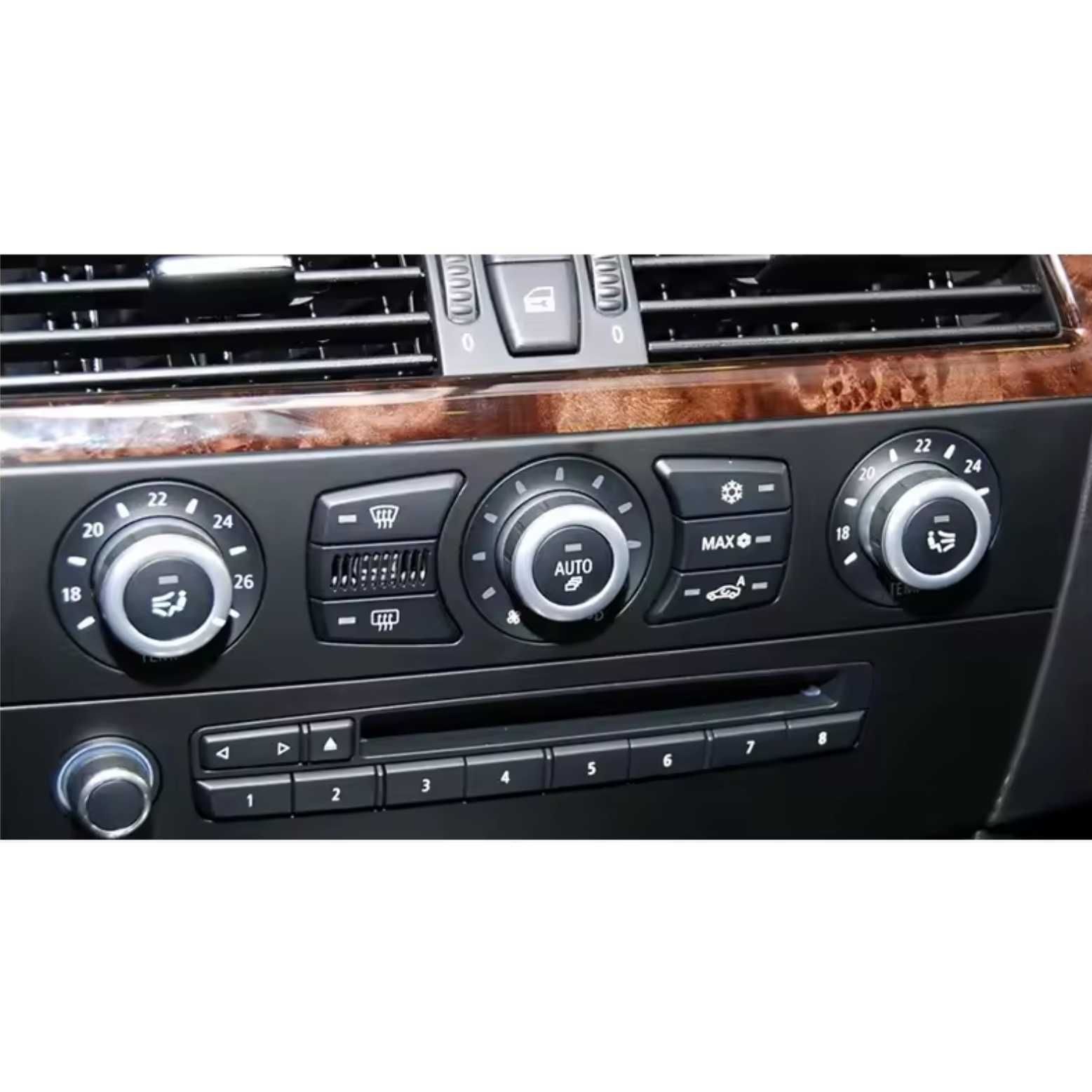 Бутон климатик ляв BMW E60 климатроник температурата 530d 520d седан