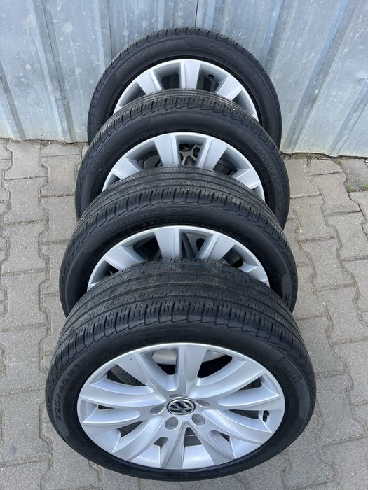 Jante 5x112mm anvelope iarna 225/45 R17 VW Passat Golf 5/6/7/8 Touran