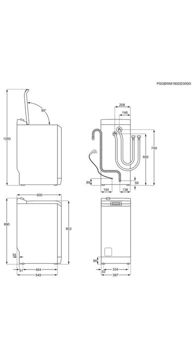 Masina de spalat rufe cu incarcare verticala Electrolux EW