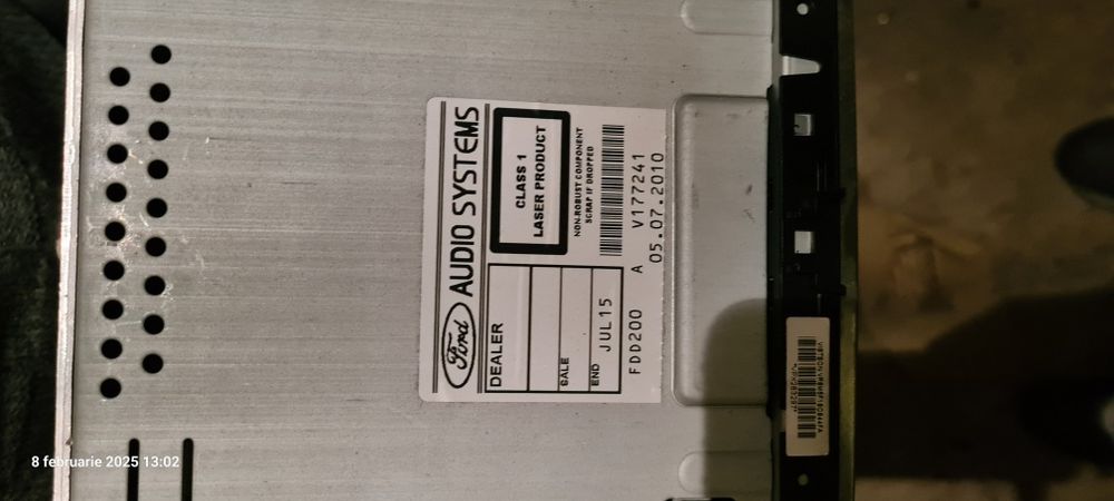 Cd player ford focus 2