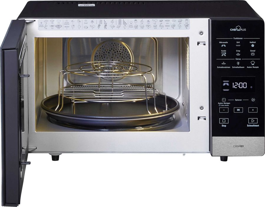 BAUKNECHT микровълнова MW 59 MB грил,пара, горещ въздух 25 л