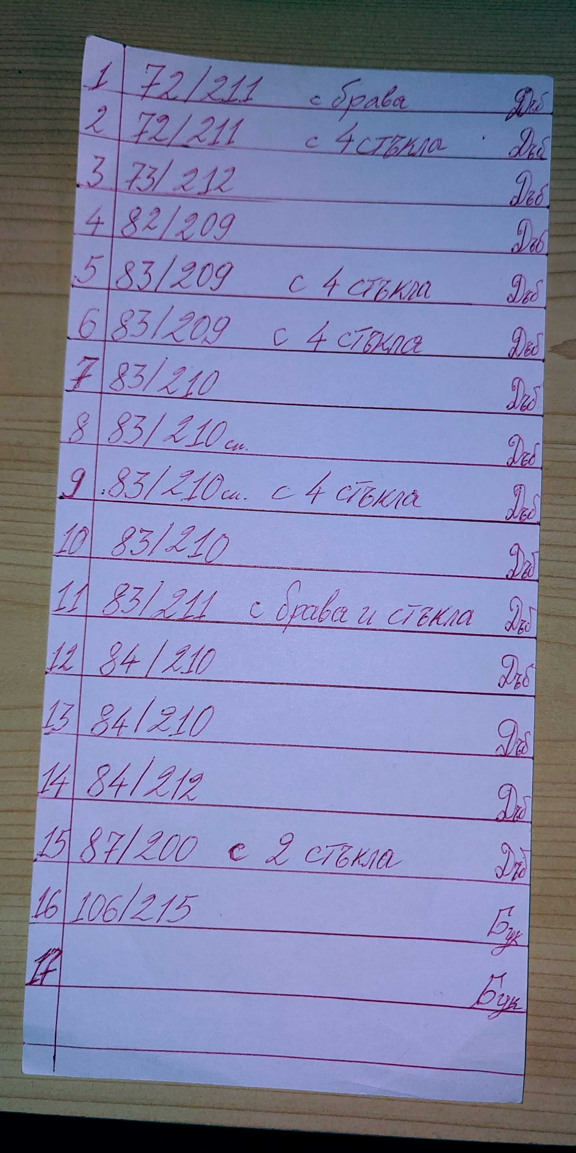 Продавам интериорни масивни врати (дъб) с каси от хотел Шератон/Балкан