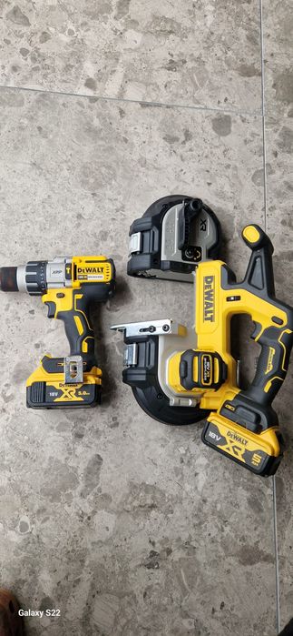 Dewalt autofiletanta,ferestrău panglica pe acumulator