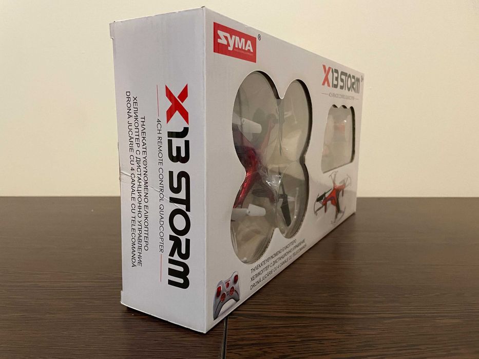 Drona Syma X13 Storm cu Telecomanda si LED