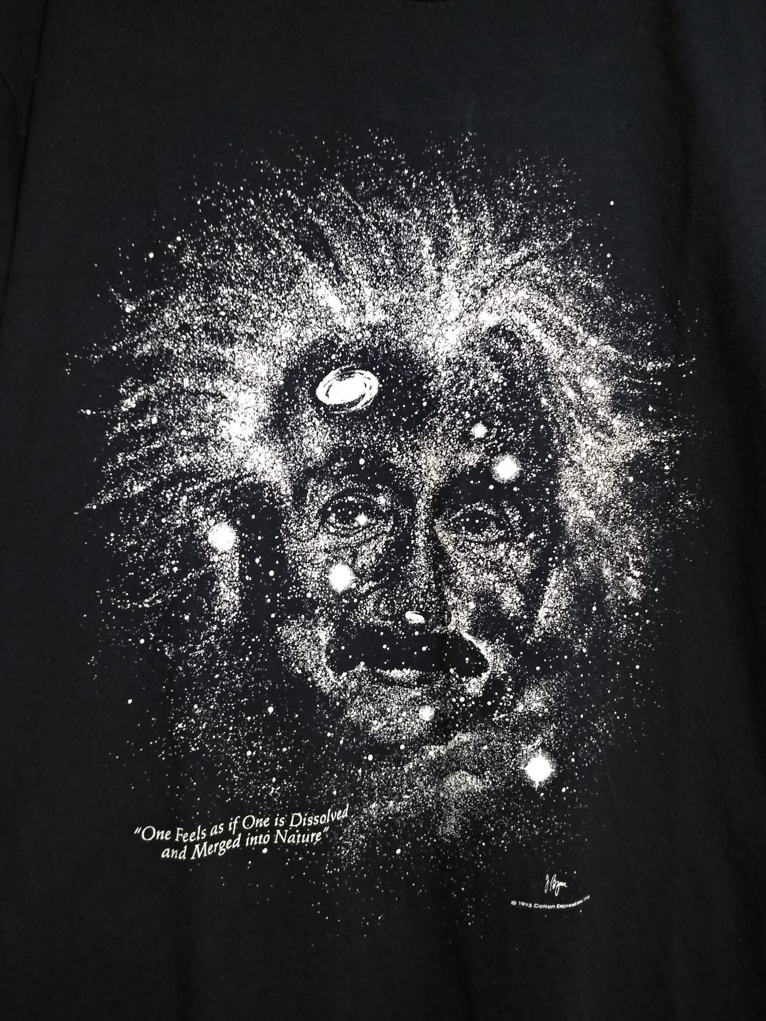 Tricou vintage rar de colecție 1993 Einstein