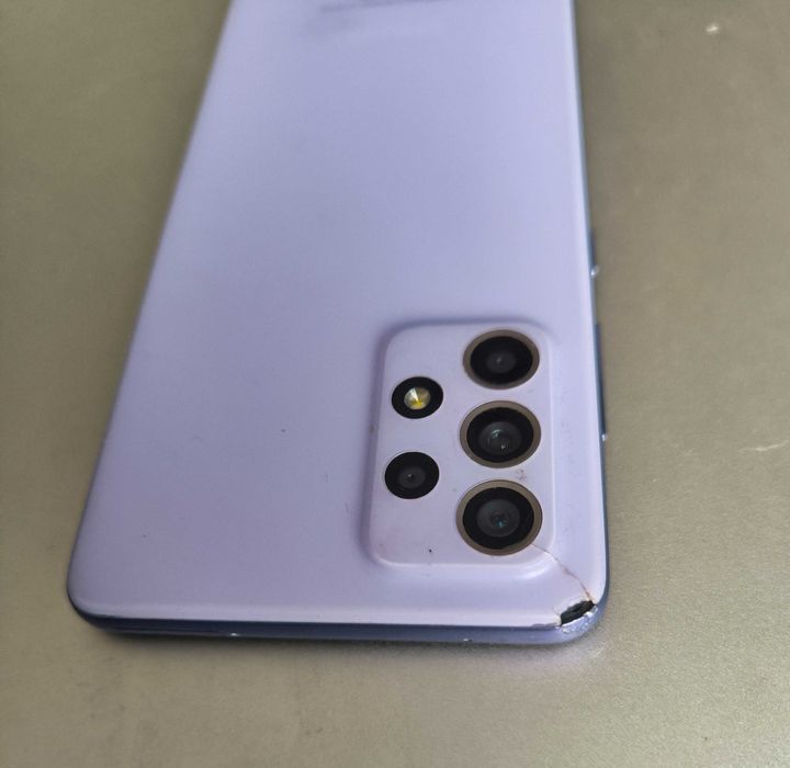 Samsung Galaxy A52 Виолетов 6 GB RAM + 128 GB диск + Подарък!