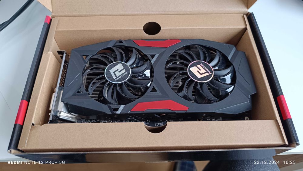 видеокарта PowerColor Radeon RX 580 Red Dragon V2 OC 4GB GDDR5