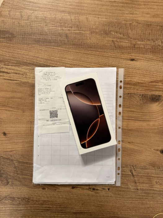 IPhone 16 PRO MAX А1 Гаранционен като Нов ! Desert Titanium
