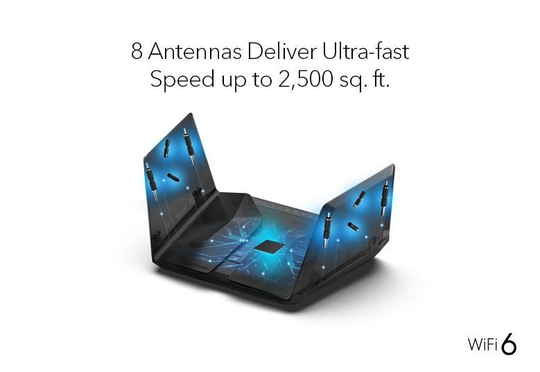 Рутер Netgear Nighthawk RAX200 12 Stream AX12 WiFi 6