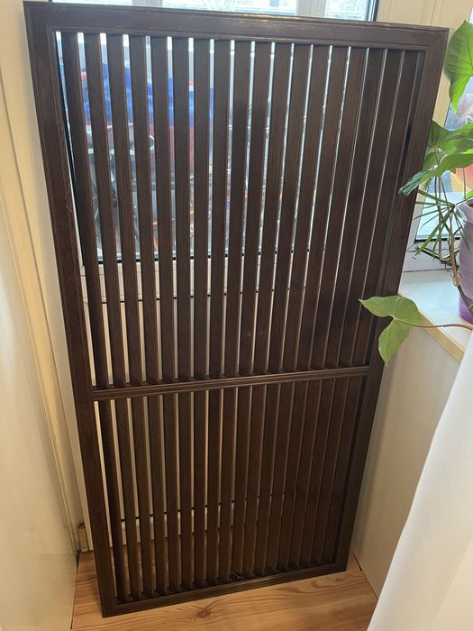Продам решетку радиаторную 60*120 каштан