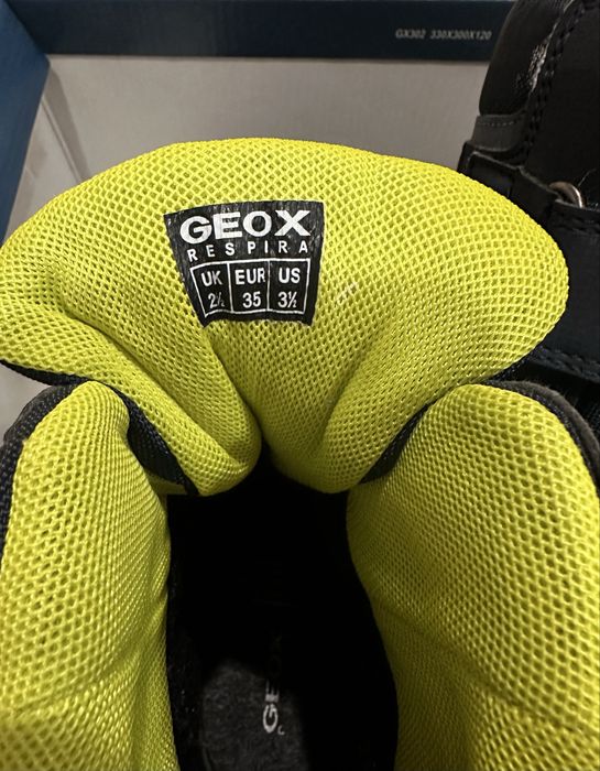 Теплые сапоги geox