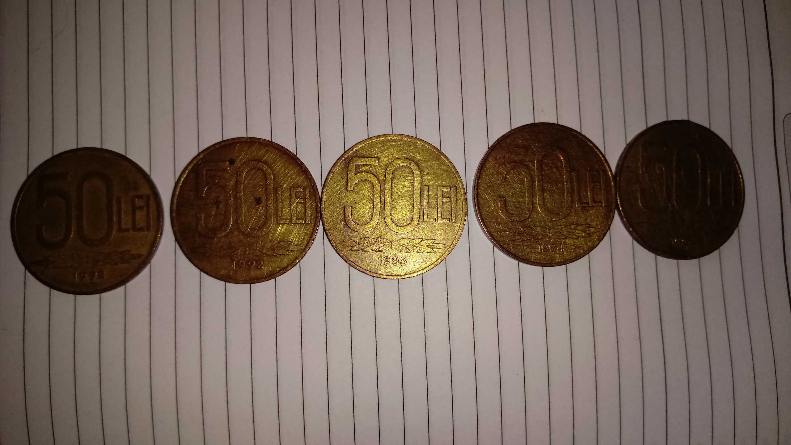 Moneda 50 Lei Alexandru Ioan Cuza