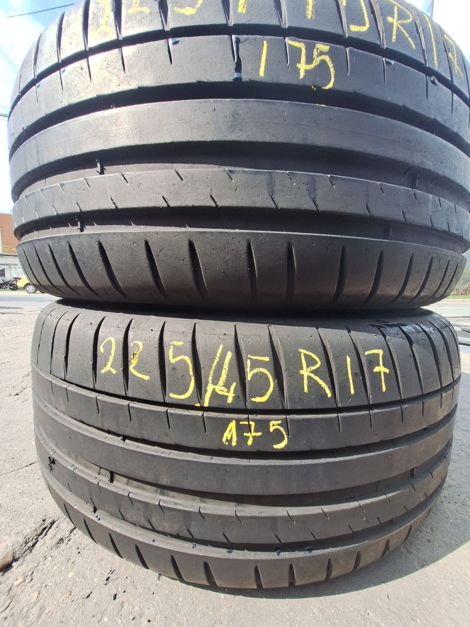 2 anvelope vara 225/45r17 Michelin Montaj Gratuit