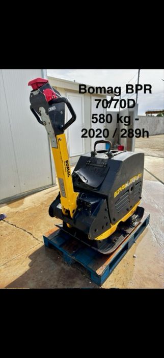 Placa  compactoare Bomag BPR 70/70D / 580 kg / 2020 / 289h functionare