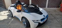 Детска електрическа кола BMW I8 concept, Картинг формула с педали