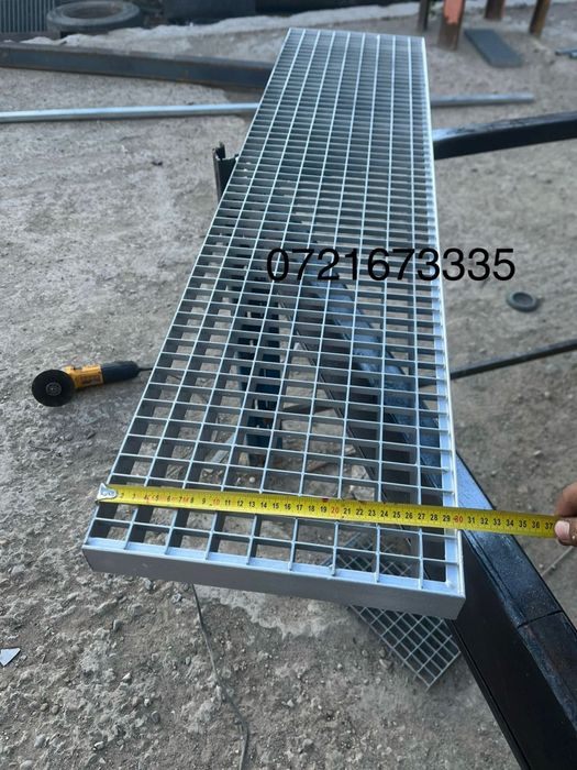 trepte zincate platforme zincate