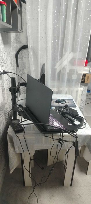 Продаю комплект ноутбук+монитор+кронштейн ASUS TUF Gaming F15