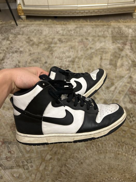 кроссовки nike dunk high panda 42 размер