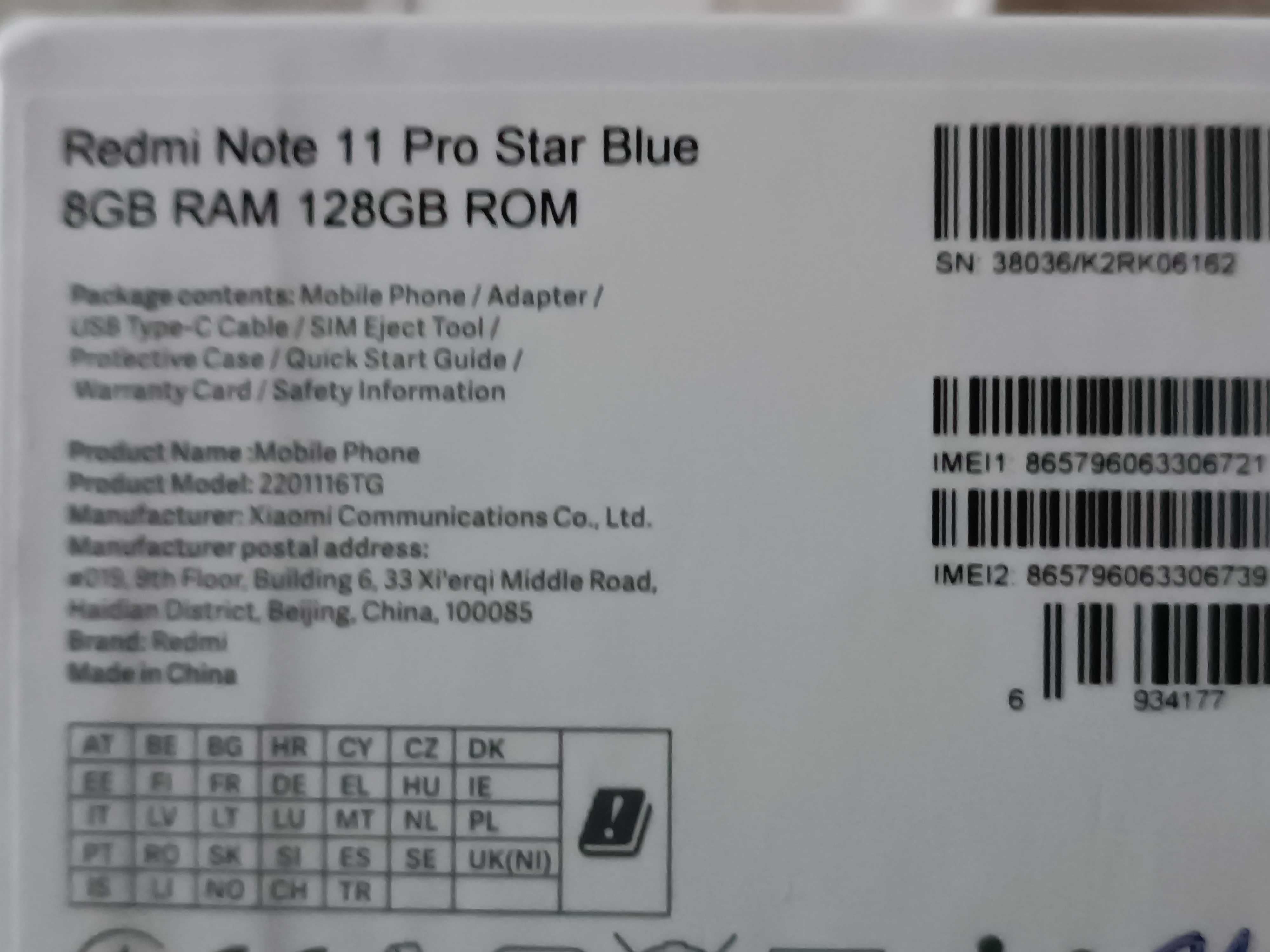 Xiaomi redmi note 11pro 128gb срочно