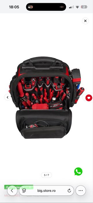 rucsac scule Milwaukee Packout ghiozdan