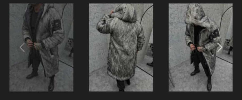 Хит цена Мъжко дълго палто уникален модел