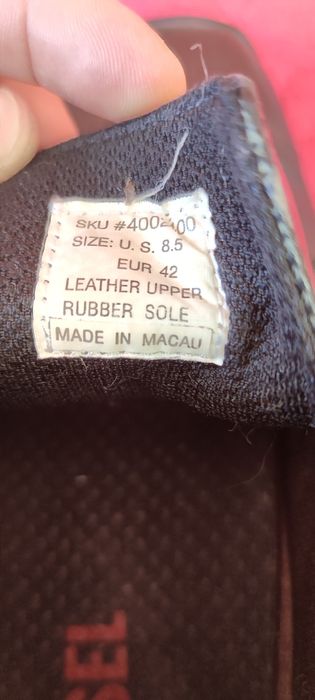 Мъжки кожени обувки DIESEL