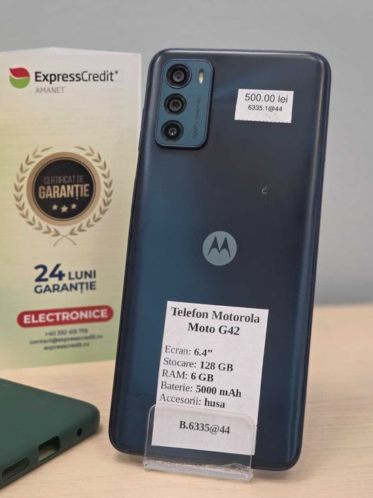 Motorola Moto G42 [Ag45 B.6335.44] - Garantie 2 ani
