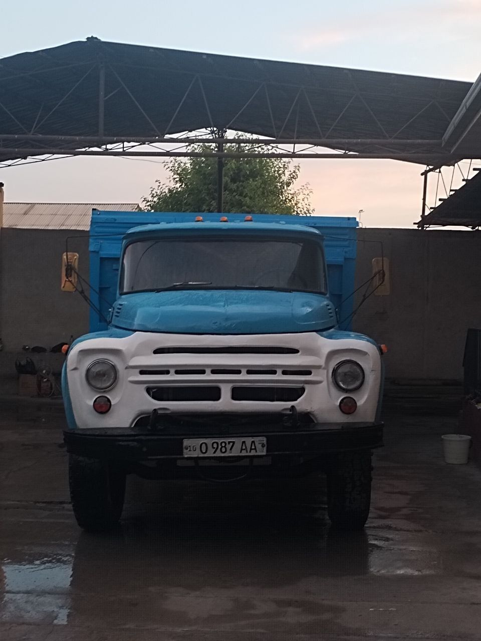 Зил 130  самосвал