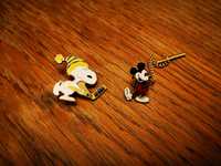 Insigne Mickey Mouse, Snoopy   (Disney, Aviva)