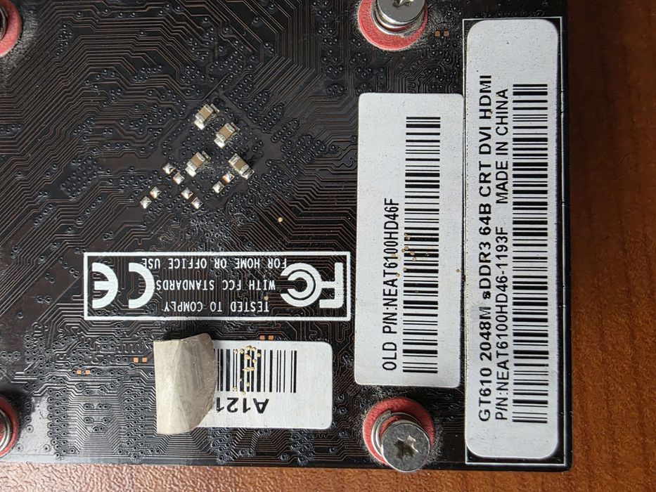 Видеокарта Palit GT 610 2gb