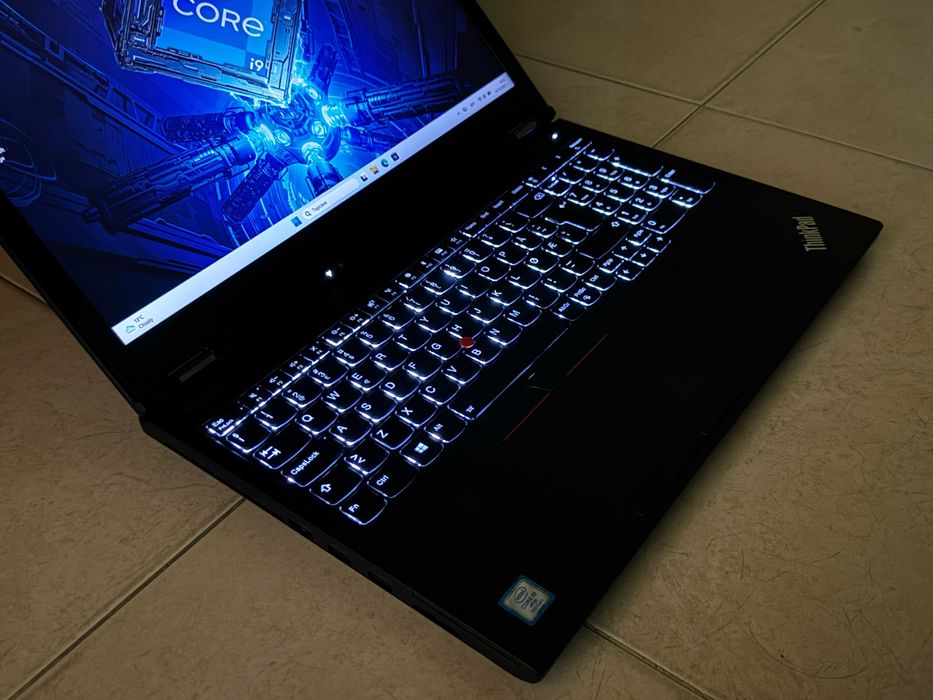 15.6' 4K UHD i9-9880H Lenovo ThinkPad P53 64GB DDR4/512GB/RTX 4000 8GB