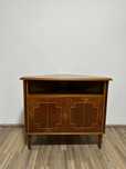 Comoda de colt Vintage; Mic Dulap cu 2 usi si raft