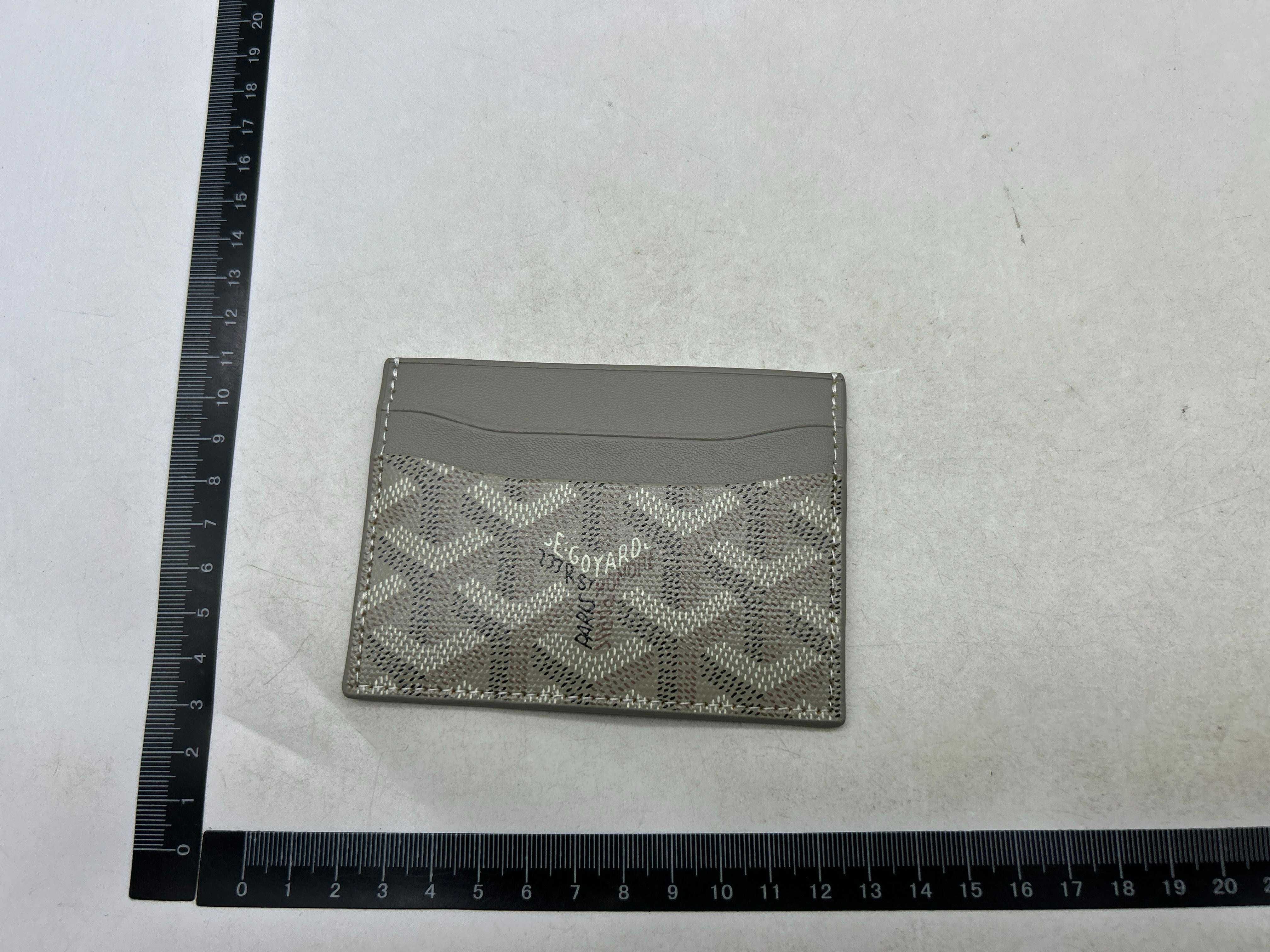 Cardholder Goyard gri