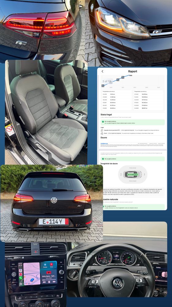 Volkswagen Golf 7.5 Facelift R-line Automat 1.5 TSI Distronic