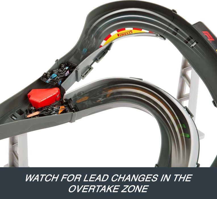 трек Hot Wheels Racing - Гоночная трасса Формулы-1 + 3 машины Хот Вилс