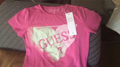 Тениска за момиче за 11/12 годишни-марка”guess”