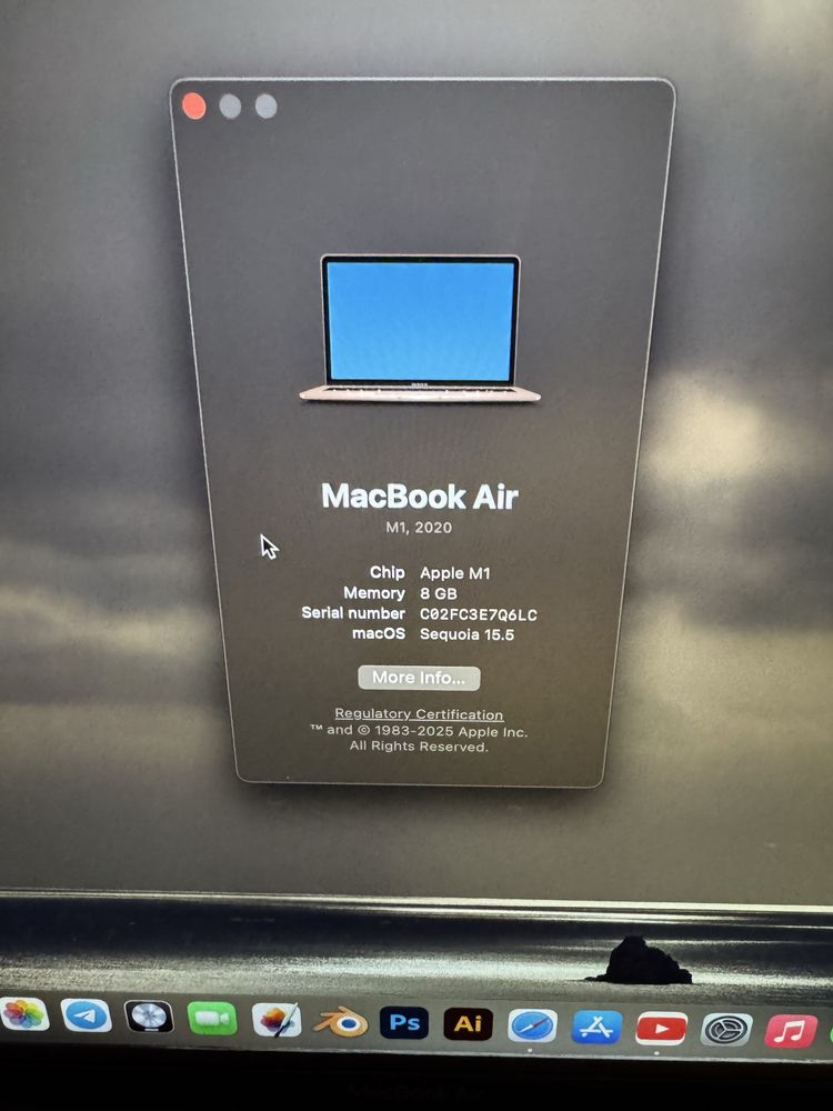  Macbook air m1 256gb