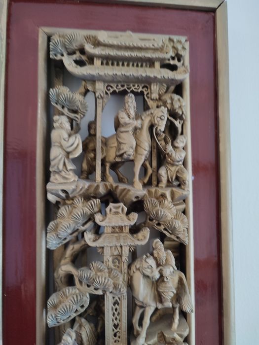 Tablouri sculptura lemn.