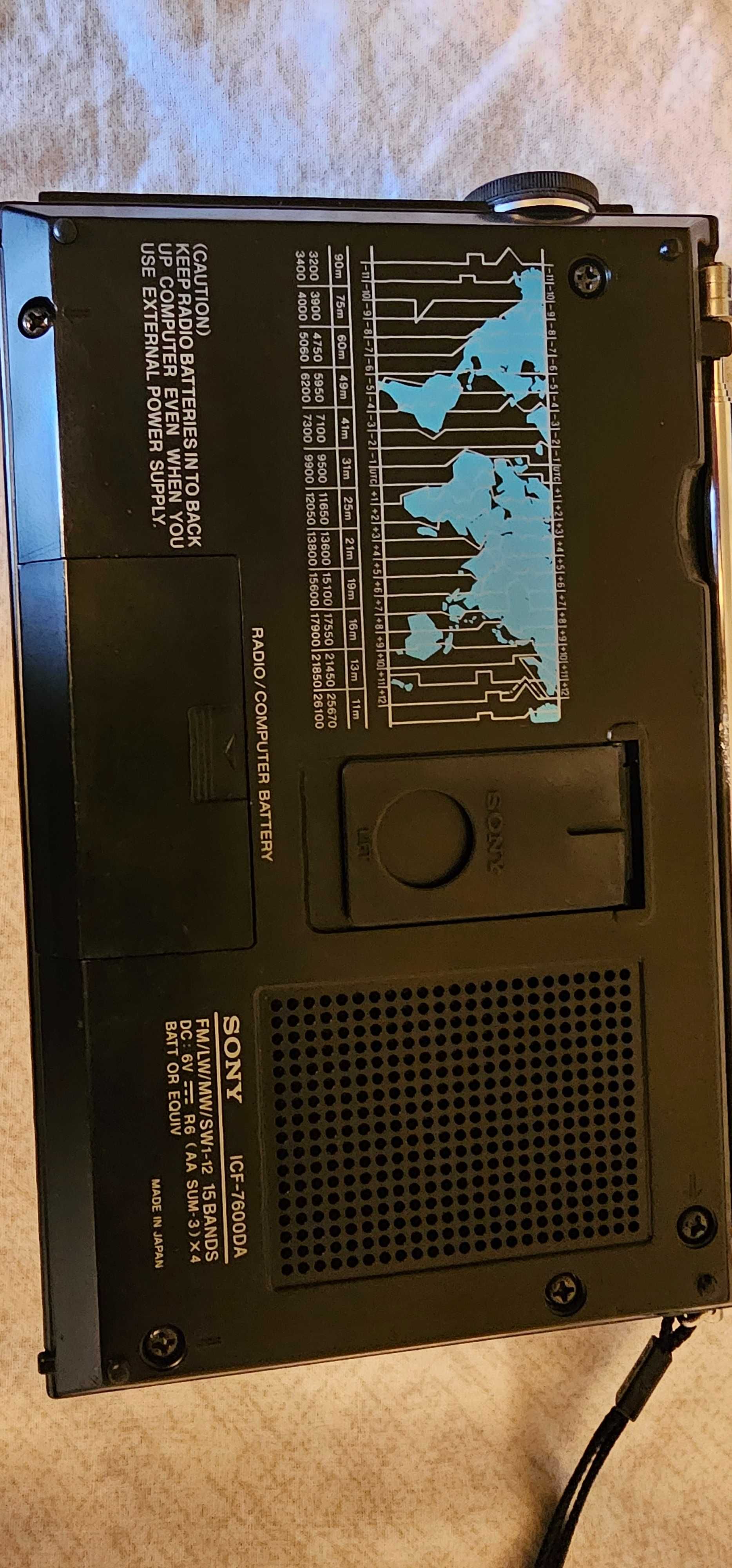 Radio Sony ICF7600DA