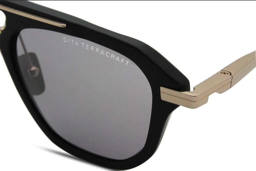 Dita Terracraft DTS416 01 Matte Black/Gold/Grey Уникални Очила