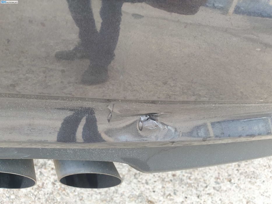 Bara Spoiler Spate cu Locas Senzori Parcare cu Imperfectiune Audi A4 B8 B8.5 Berlina Sedan FL Facelift 2012 - 2015 Culoare LZ7L [K1402]