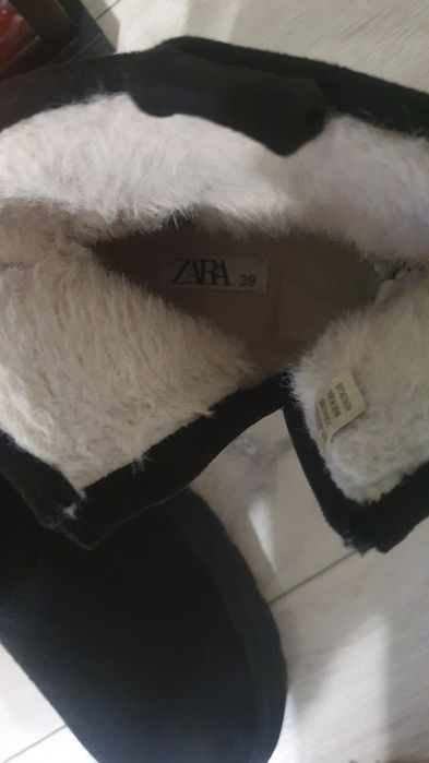 Ghete iarnă Zara piele ecologică,mărimea 39