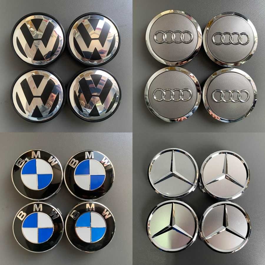 Capacele jante aliaj Audi 57mm BMW 65mm Mercedes 70mm VW 56mm