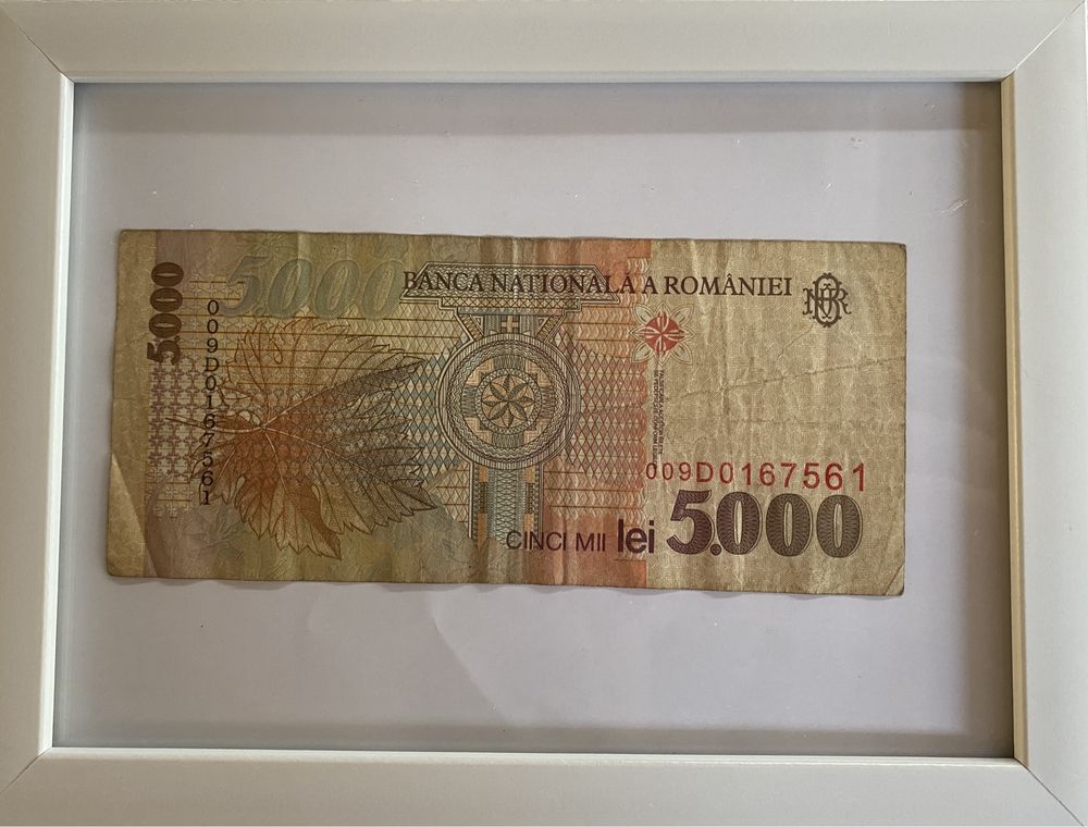 Bancnota 5000 de lei din 1998