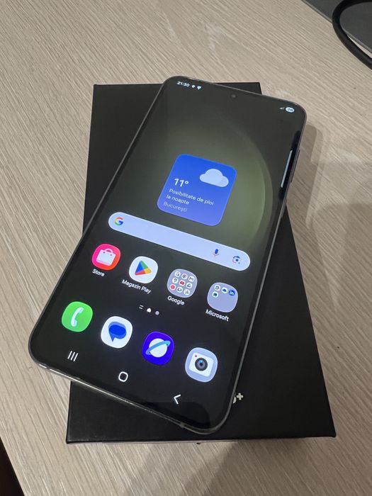 Samsung S23+ Plus 256 Gb green neverlocked iiimpecabil